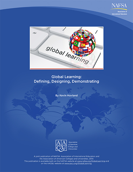Cover of Global LEarning: defining, designing, demonstrating