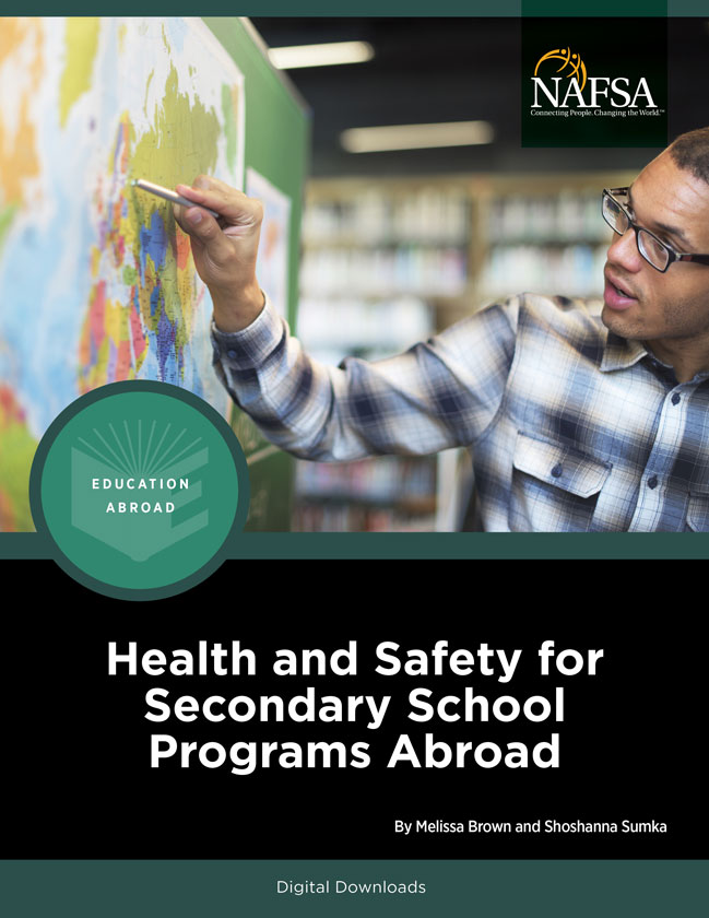 Cover of Health and Safety for Secondary School Programs Abroad