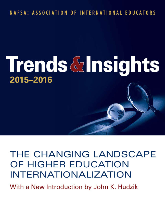 Changing Landscape of Higher Education Internationalization cover