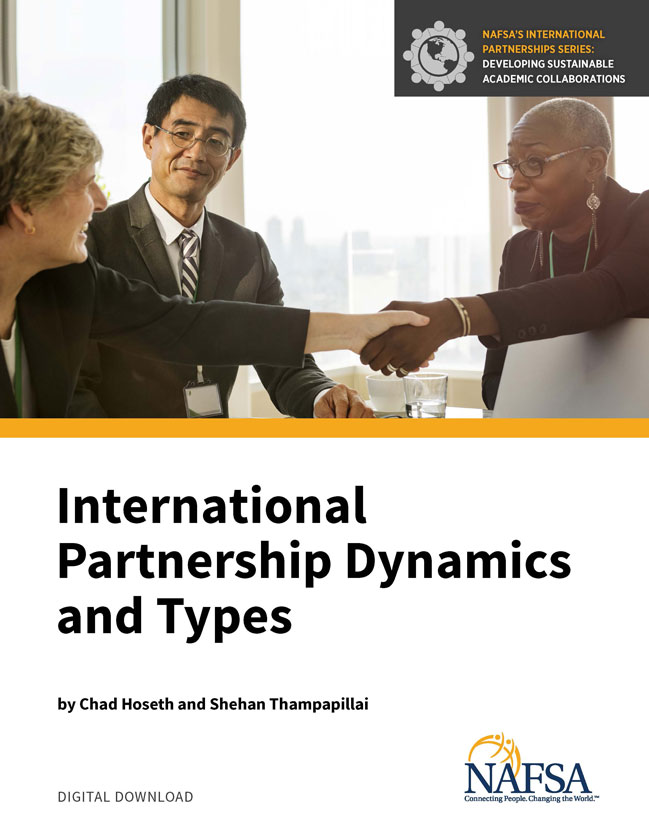 Cover of international partnership dynamics and types