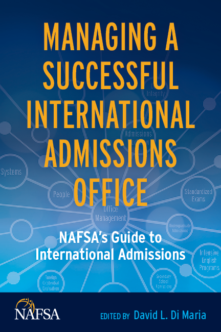 Cover of Managing a Successful International Admissions Office
