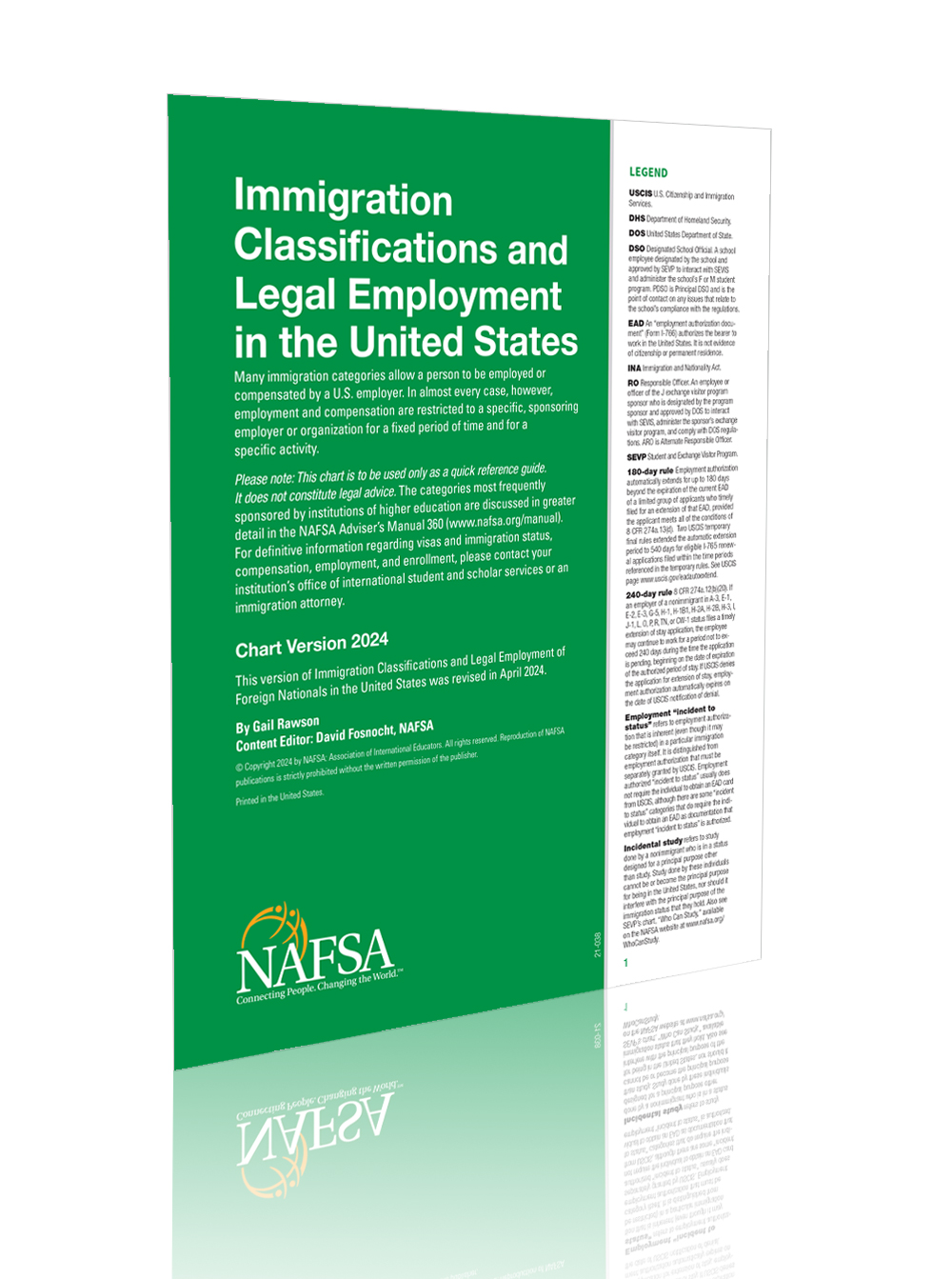 Cover of 2024 Immigration Classifications Quick Reference Guide