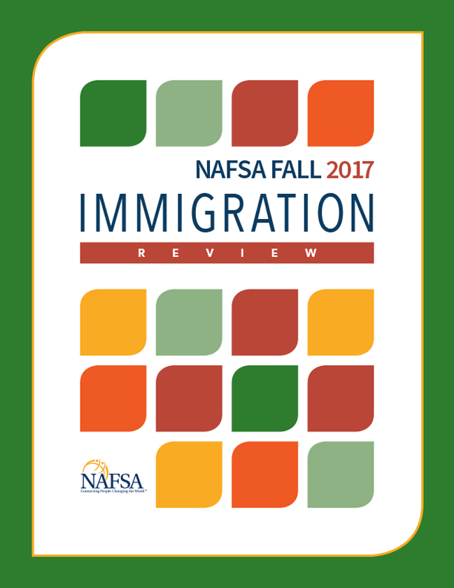 NAFSA Fall 2017 Immigration Review