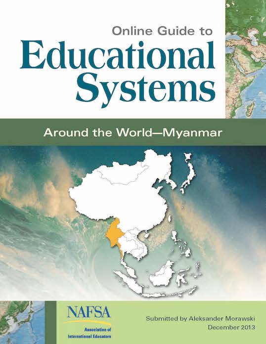 Guide to Educational System: Myanmar