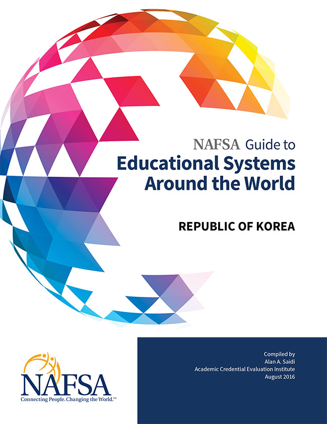 Guide to Educational System: Republic of Korea